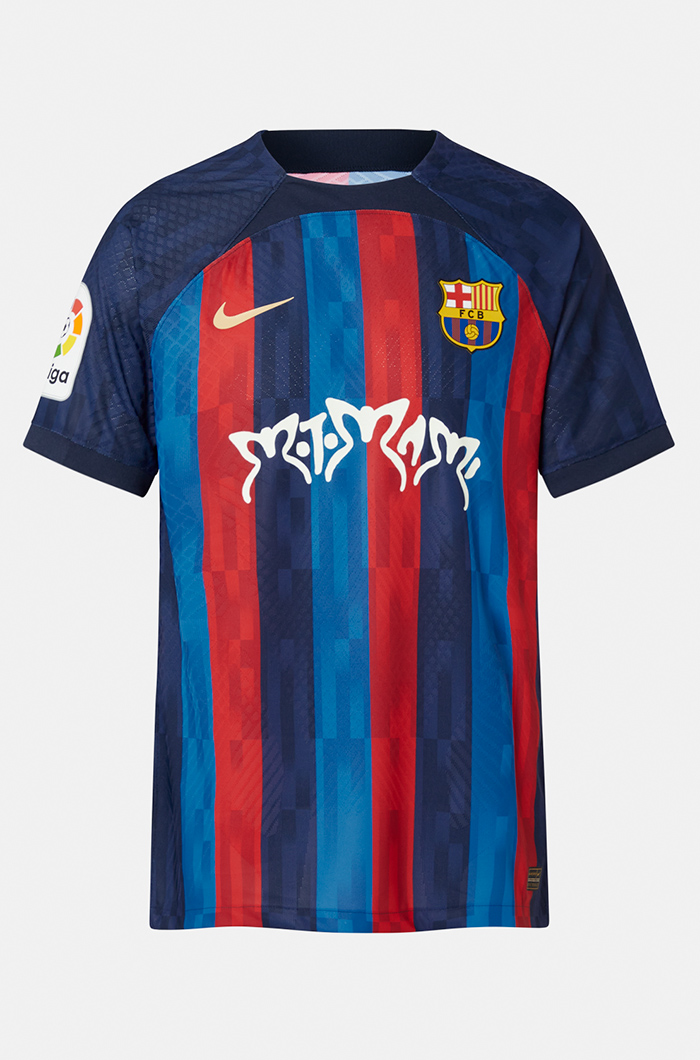 Camiseta Edición Limitada Motomami de la 1a equipación masculina del FC Barcelona 22/23