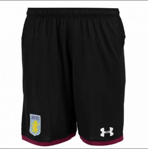 CAMISETA Aston Villa17 / 18 SEGUNDA EQUIPACIÓN PANTALÓN CORTO