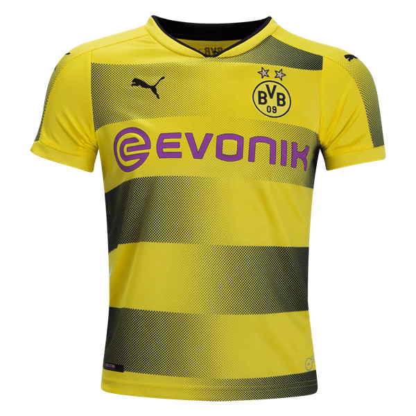 CAMISETA BORusia DORTMUND 17/18 PRIMERA EQUIPACIÓN NIÑOS KIT