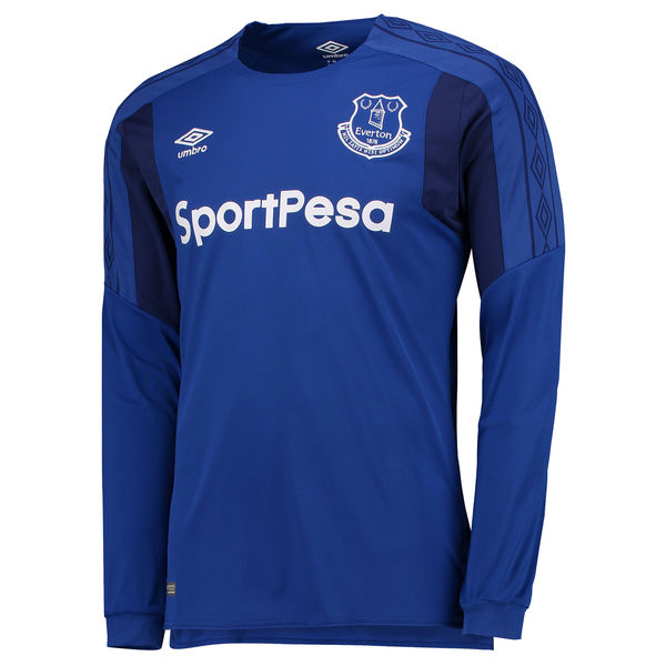 CAMISETA Umbro Everton PRIMERA EQUIPACIÓN Manga larga 17/18