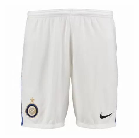 CAMISETA Nike Inter Milan SEGUNDA EQUIPACIÓN PANTALÓN CORTO 17/18