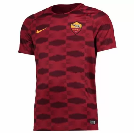 CAMISETA Nike AS Roma NIÑOS Pre-ENTRENAMIENTO ENTRENAMIENTO 17/18