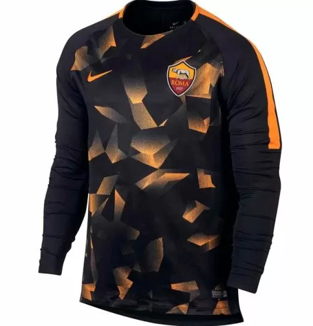 CAMISETA AS Roma Manga larga ENTRENAMIENTO 17/18