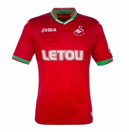 CAMISETA JOMA Swansea 17/18 SEGUNDA EQUIPACIÓN