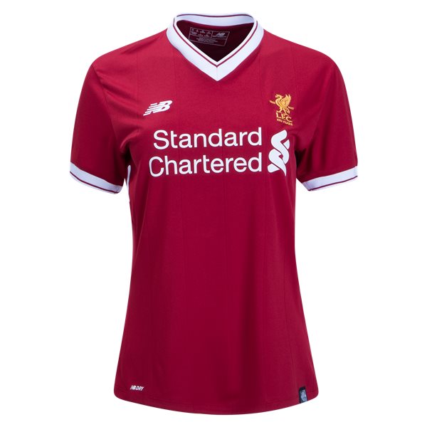 CAMISETA New Balance Liverpool Mujer PRIMERA EQUIPACIÓN 17/18