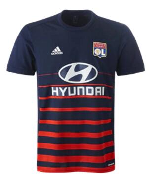 CAMISETA Olympique Lyonnaise 17/18 SEGUNDA EQUIPACIÓN Soccer