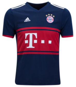 CAMISETA adidas Bayern Munich NIÑOS SEGUNDA EQUIPACIÓN 17/18