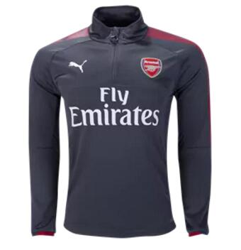 CAMISETA Arsenal Manga larga 1/4 TERCERA EQUIPACIÓN ENTRENAMIENTO Top 17/18