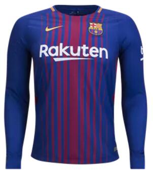 CAMISETA Barcelona Manga larga PRIMERA EQUIPACIÓN 17/18