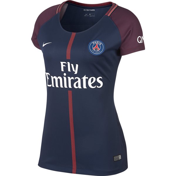 CAMISETA Nike Paris Saint-Germain Mujer PRIMERA EQUIPACIÓN 17/18