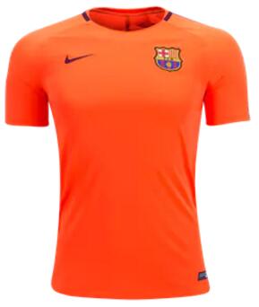 CAMISETA Nike Barcelona TERCERA EQUIPACIÓN ENTRENAMIENTO Squad 17/18