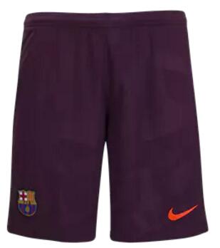 CAMISETA Nike Barcelona TERCERA EQUIPACIÓN PANTALÓN CORTO 17/18