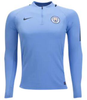 CAMISETA Nike Manchester City Manga larga Squad Top 17/18
