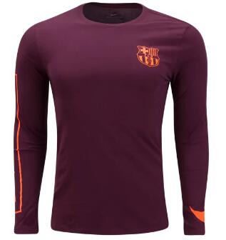 CAMISETA Barcelona Manga larga Squad T- 17/18