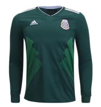 CAMISETA México 2018 Manga larga PRIMERA EQUIPACIÓN by adidas