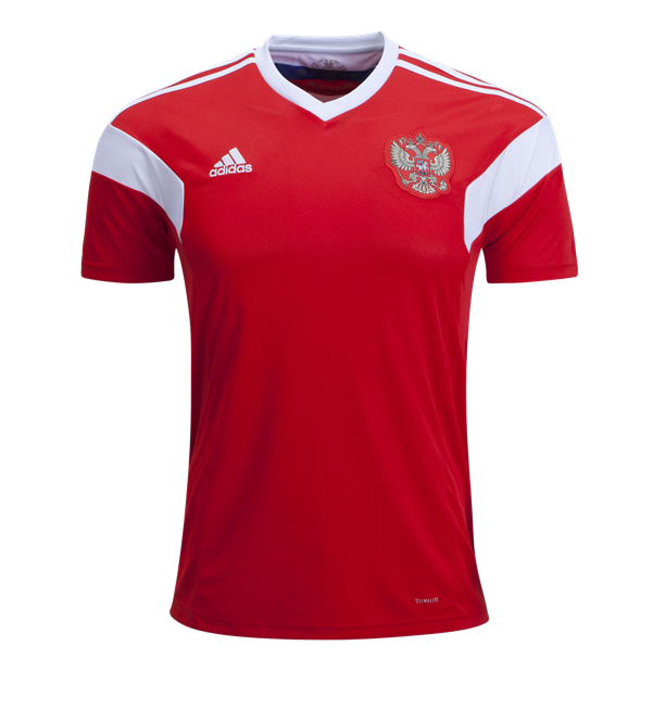 póngase en fila piel lineal CAMISETA adidas Rusia PRIMERA EQUIPACIÓN 17/18 [100000031] - €19.90 :