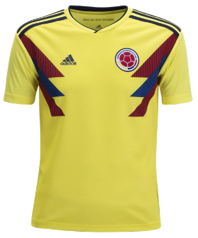 CAMISETA COLOMBIA 2018 NIÑOS PRIMERA EQUIPACIÓN by adidas