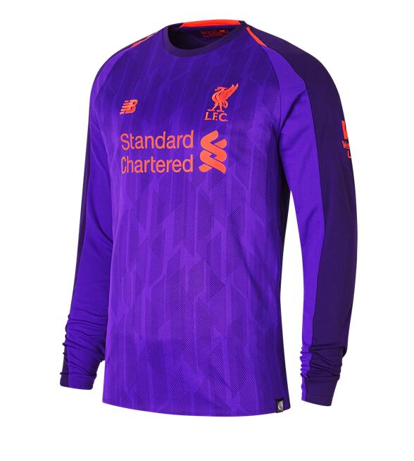 Camiseta Liverpool 1a Equipacion JUNIOR 2018 Manga Larga