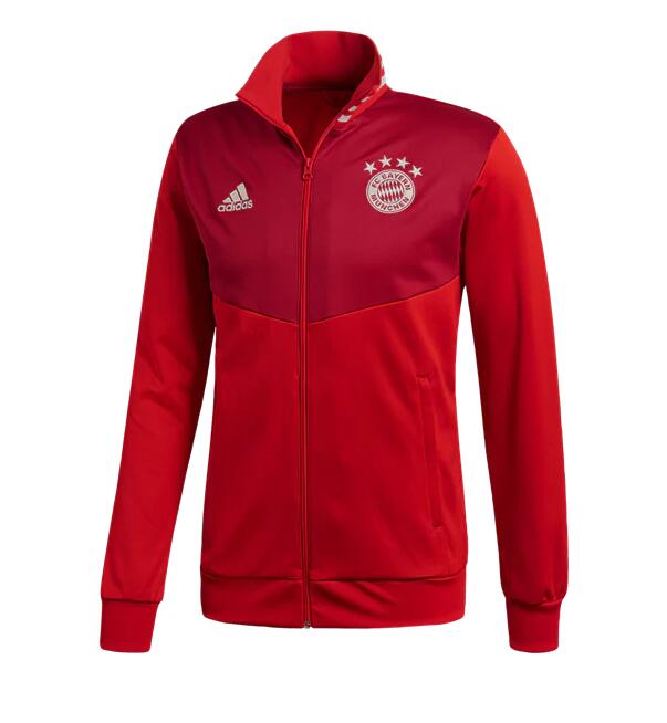 Bayern Munich tres chaqueta con cremallera a rayas 2018/19