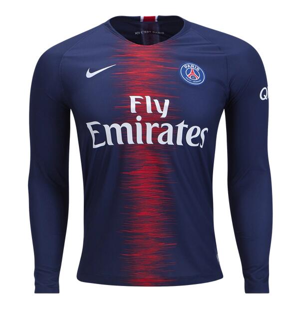 Camiseta Paris Saint-Germain 1a Equipacion 2018/19 Manga Larga