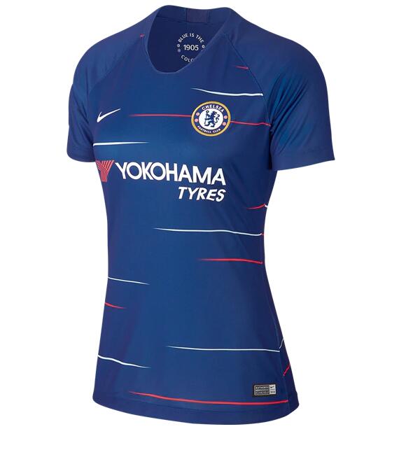 Camiseta Del Chelsea 1a Equipación 2018/19 MUJER