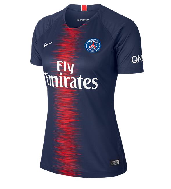 Camiseta Del Paris Saint-Germain 1a Equipación 2018/19 MUJER