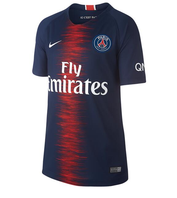 Camiseta Del Paris Saint-Germain 1a Equipación 2018/19 JUNIOR