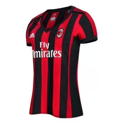 CAMISETA Adidas AC Milan Mujer PRIMERA EQUIPACIÓN 17/18