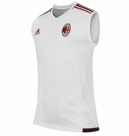 CAMISETA AC Milan Sin mangas ENTRENAMIENTO 17/18 - €19.90 :