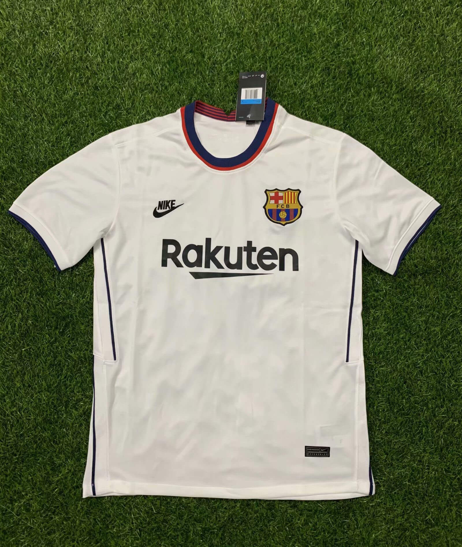 Barcelona 2020-2021 Entrenamiento Camiseta Blanco