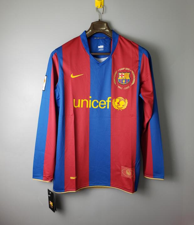 Camiseta Retro B-arcelona Primera Equipación 07/08 ML