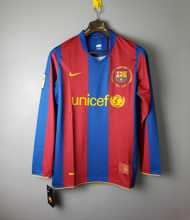 Camiseta Retro Barcelona Primera Equipación 07/08 ML