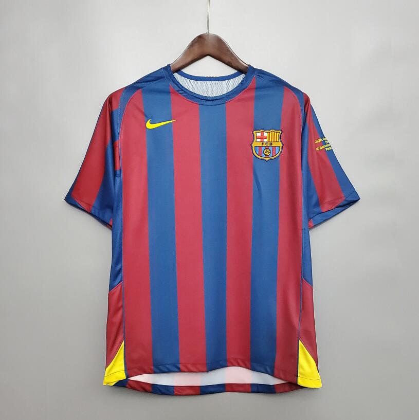 Camiseta Retro Barcelona Primera Equipación 2006