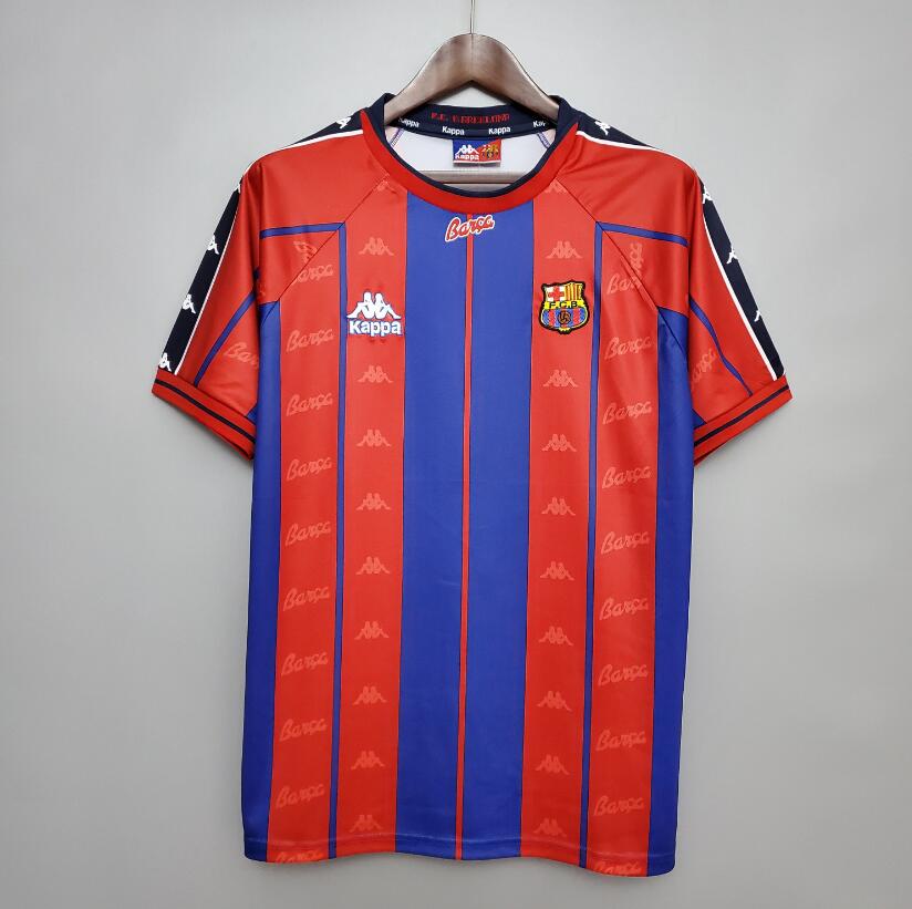 Camiseta Retro Barcelona Primera Equipación 97/98