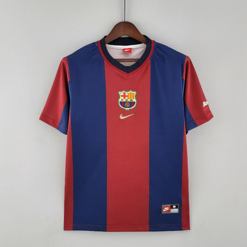 Camiseta Retro Barcelona Primera Equipación 98/99