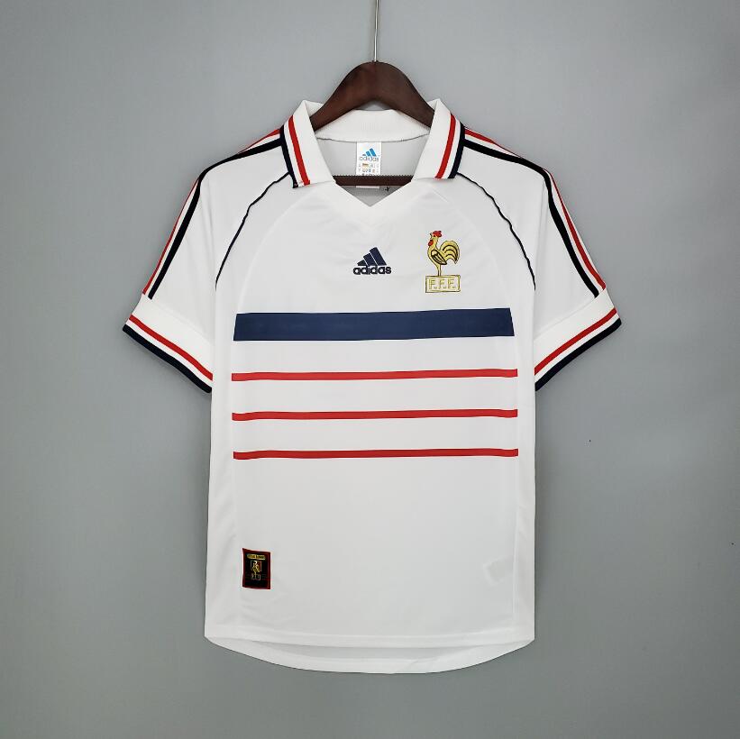 Camiseta Retro France Segunda Equipación 1998