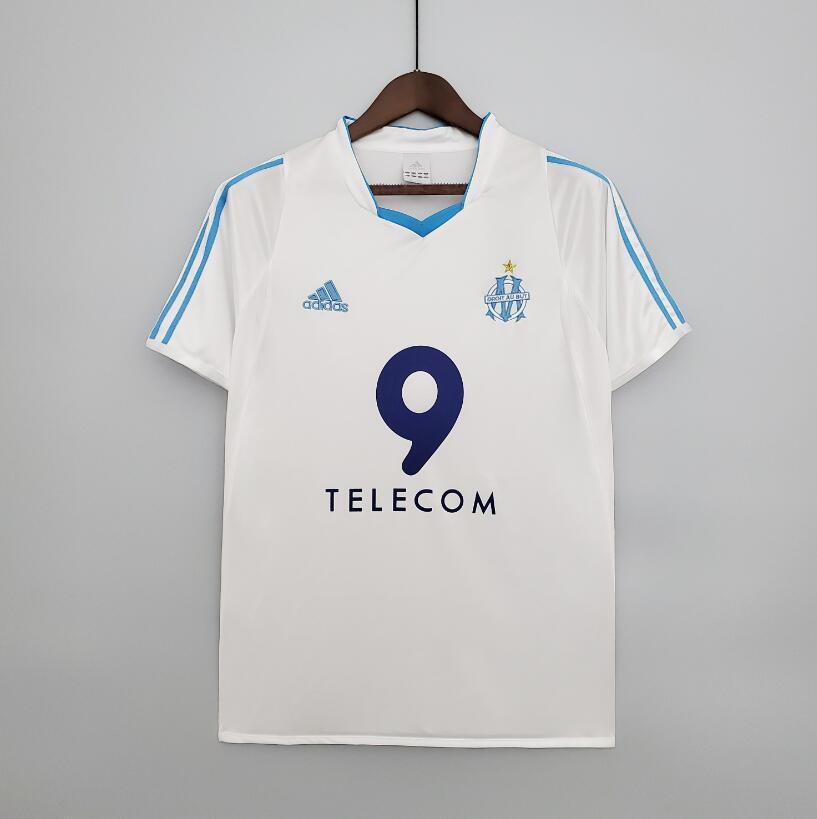 Camiseta Retro Marseille Primera Equipación 02/03