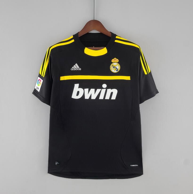 Camiseta Retro Real Madrid Portero 11/12 Negro