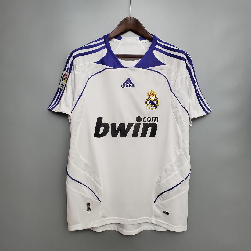 Camiseta Retro Real Madrid Primera Equipación 07/08