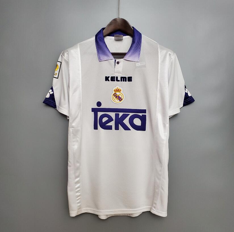 Camiseta Retro Real Madrid Primera Equipación 97/98