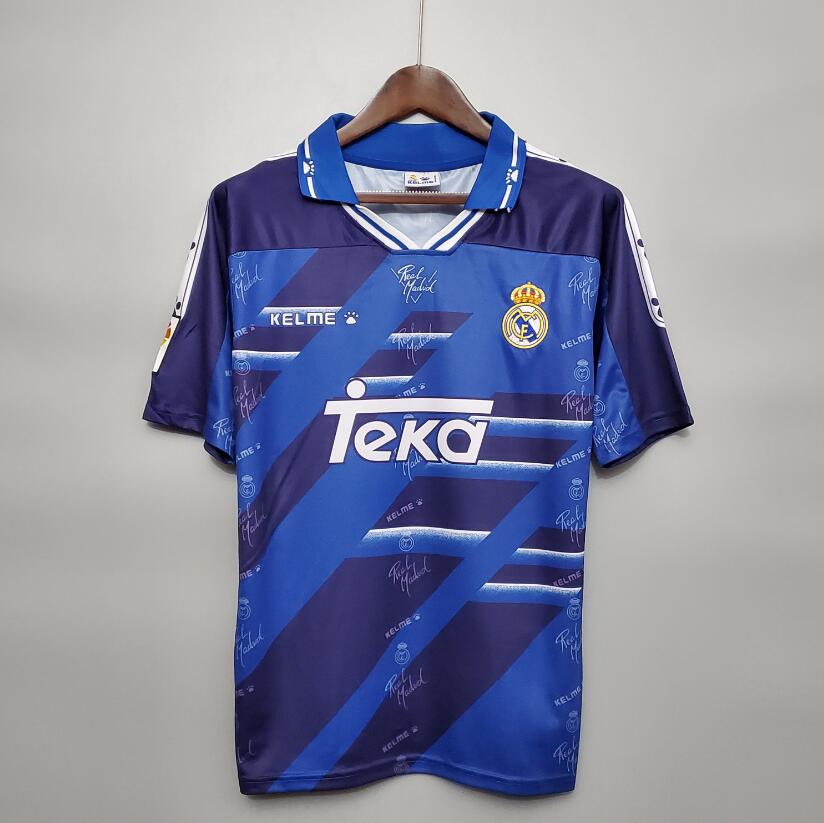Camiseta Retro Real Madrid Segunda Equipación 94/96