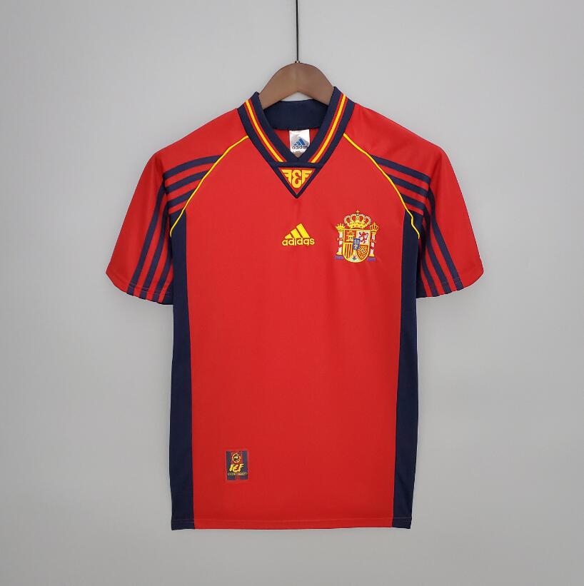 Camiseta Retro Spain Primera Equipación 1998