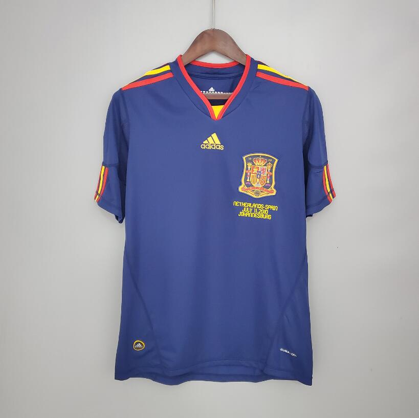 Camiseta Retro Spain Segunda Equipación 2010