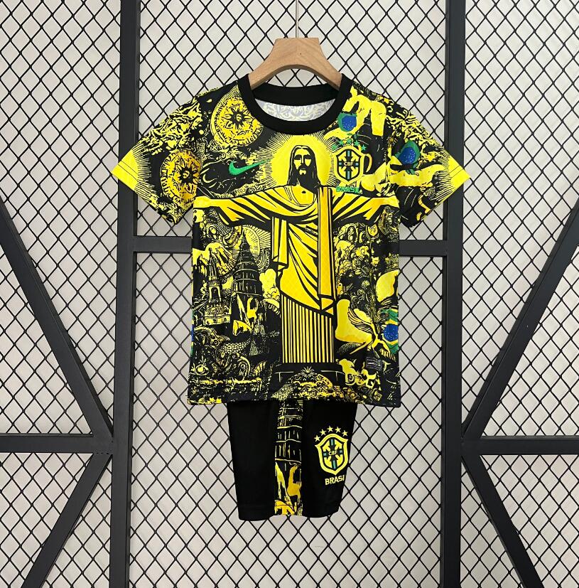 Camiseta Brasil Edición Especial 24/25 Amarillo Niño