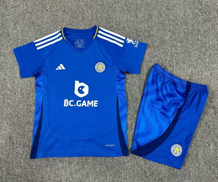Camiseta Leicester City Primera Equipación 24/25 Niño