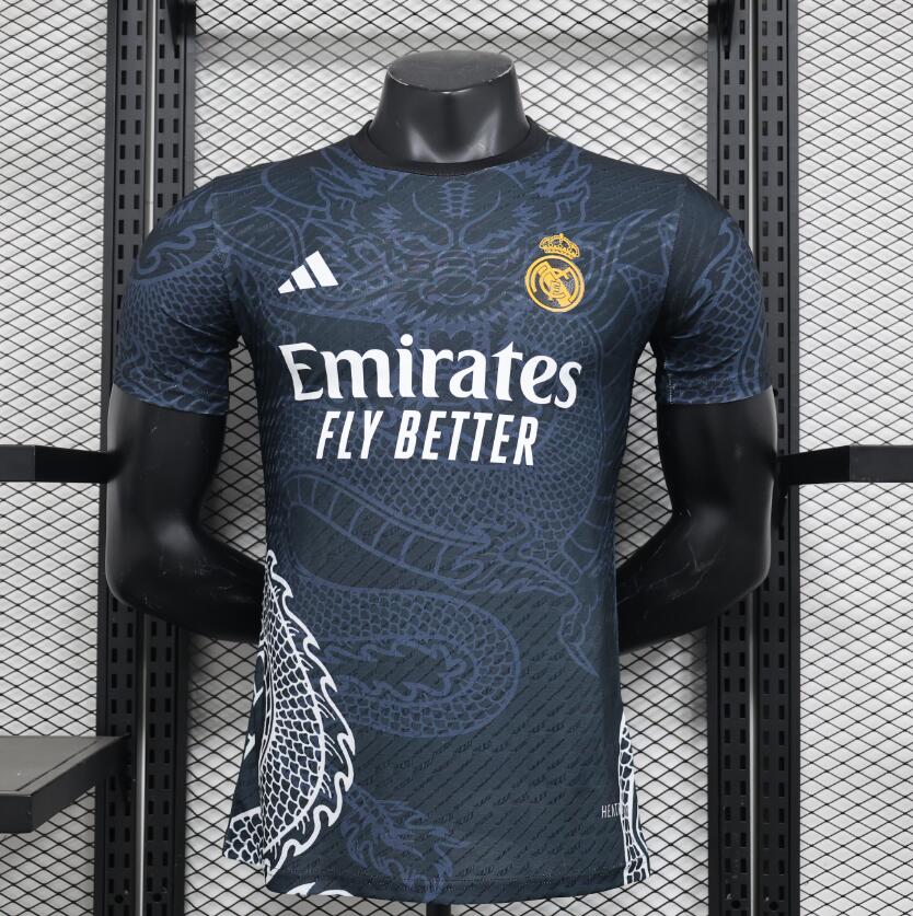 Camiseta Real M adrid Edición Especial 24/25 NEGRA