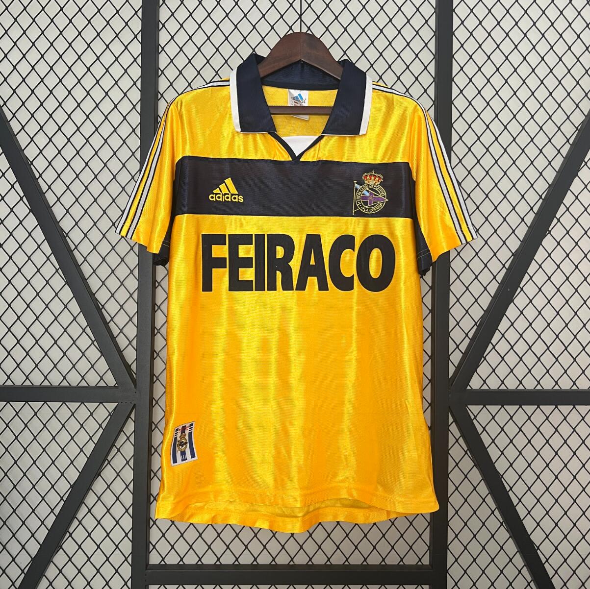 Camiseta Retro Deportivo De La Coruña 3ª Equipación 99/00