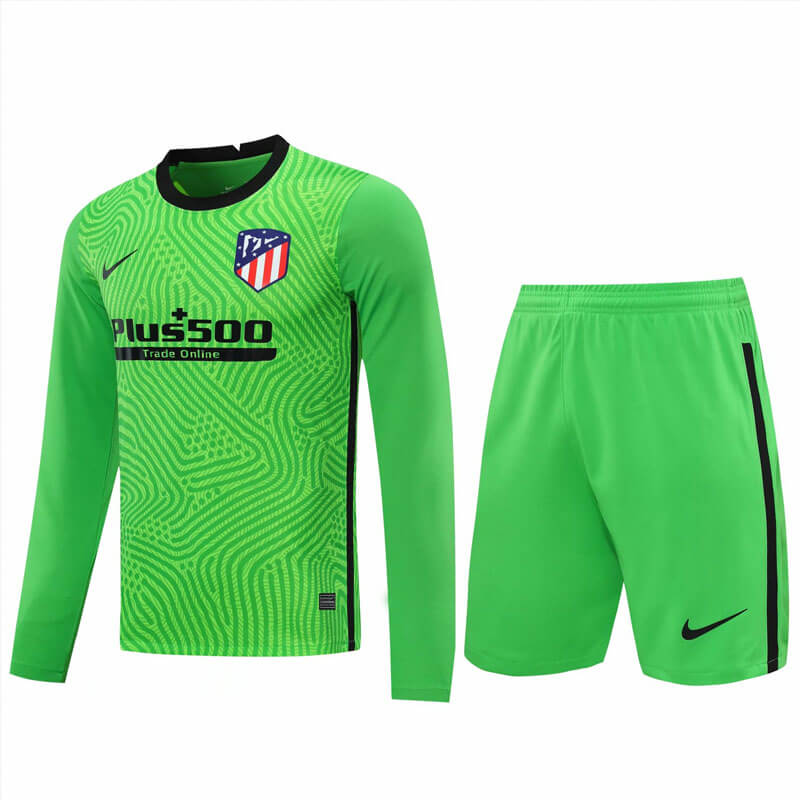 Camiseta 20/21 Portero Verde Manga Larga Atlético De Madrid