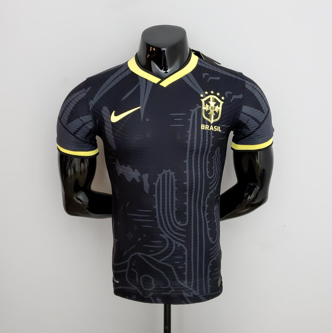 Camiseta 2022 Brasil Negro