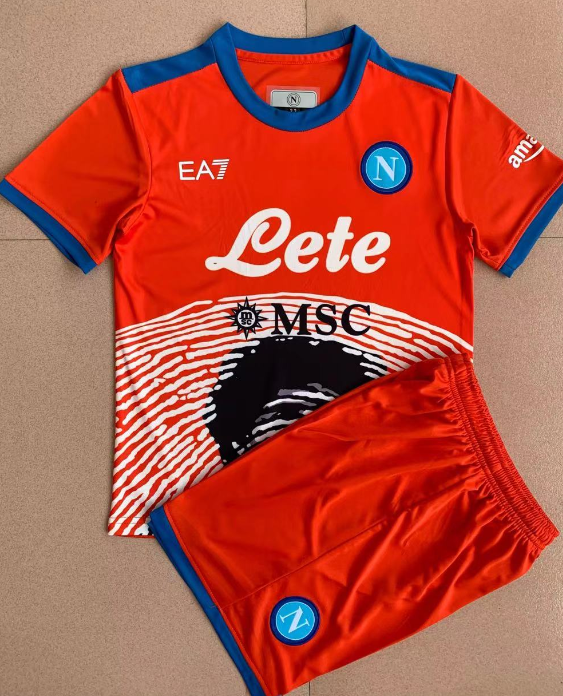 Camiseta 21/22 Napoli Commemorative Edition Niño